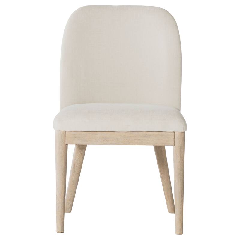 Solano Upholstered Dining Side Chair Beige (Set of 2) - 20.5" x 24" x 35.25"