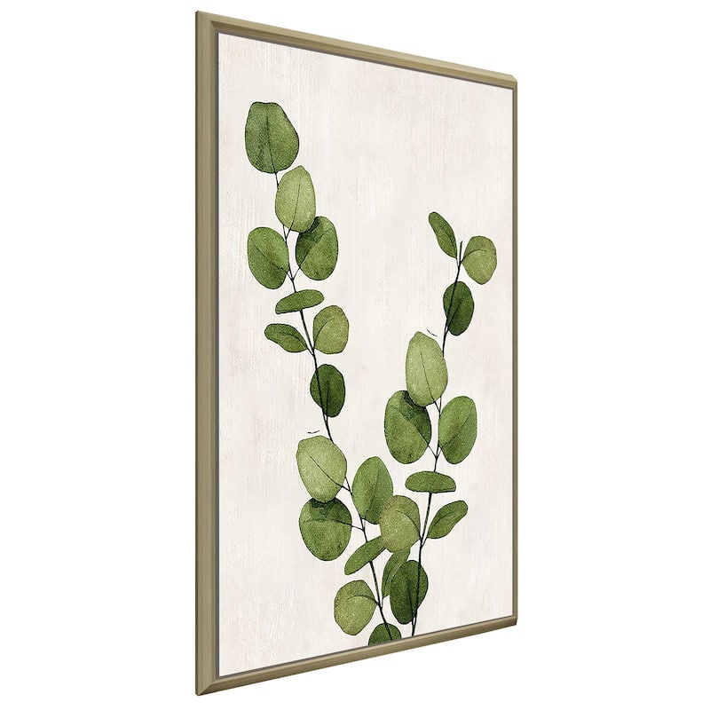 "Botanical Wash III" Print on Floating Canvas