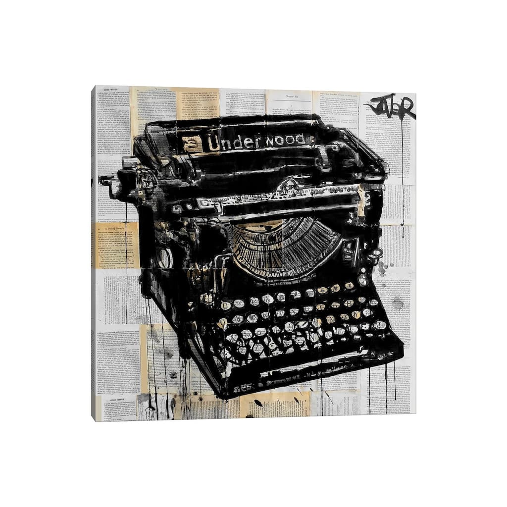 iCanvas "The Underwood" by Loui Jover Canvas Print