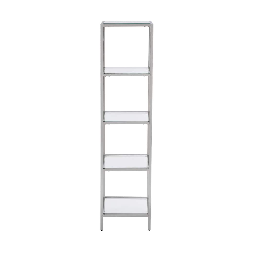 Pierre 16"X65"X14" Freestanding Linen Cabinet In Chrome