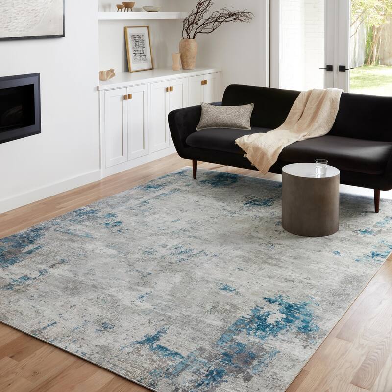 Alexander Home Alpine Modern Abstract Area Rug