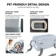 preview thumbnail 18 of 24, WOWMAX Small Dog Car Seat for Center Console Pet Booster Seat for Car Cat Carrier