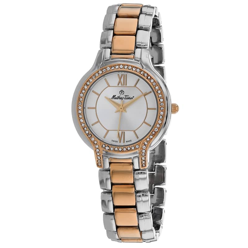 Mathey Tissot Women's Classic Silver Dial Watch - D2781RI - 6 (36)