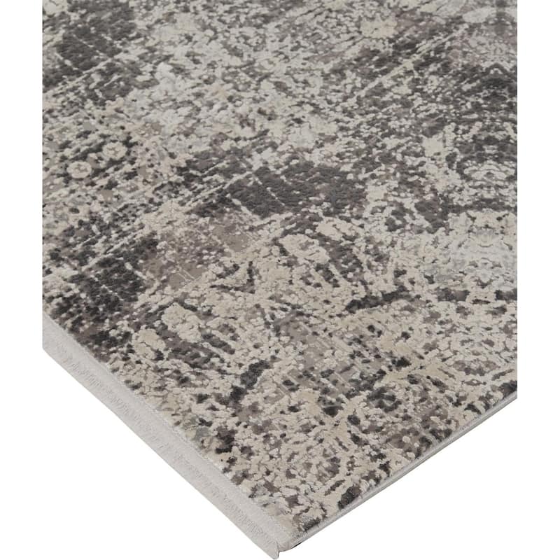 Grand Bazaar Lindstra Machine Made Abstract Modern Area Rug