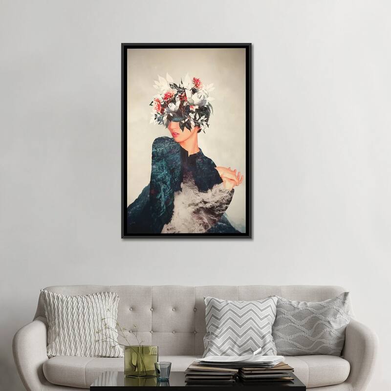 iCanvas "Kumiko" by Frank Moth Framed Canvas Print