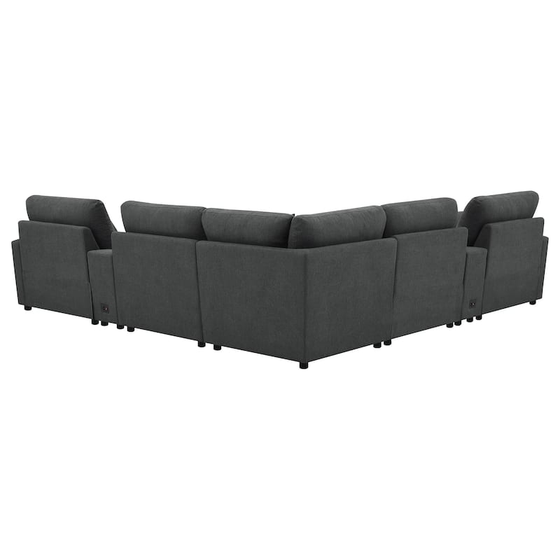 Collins 7-Piece Modular Power Reclining Sectional