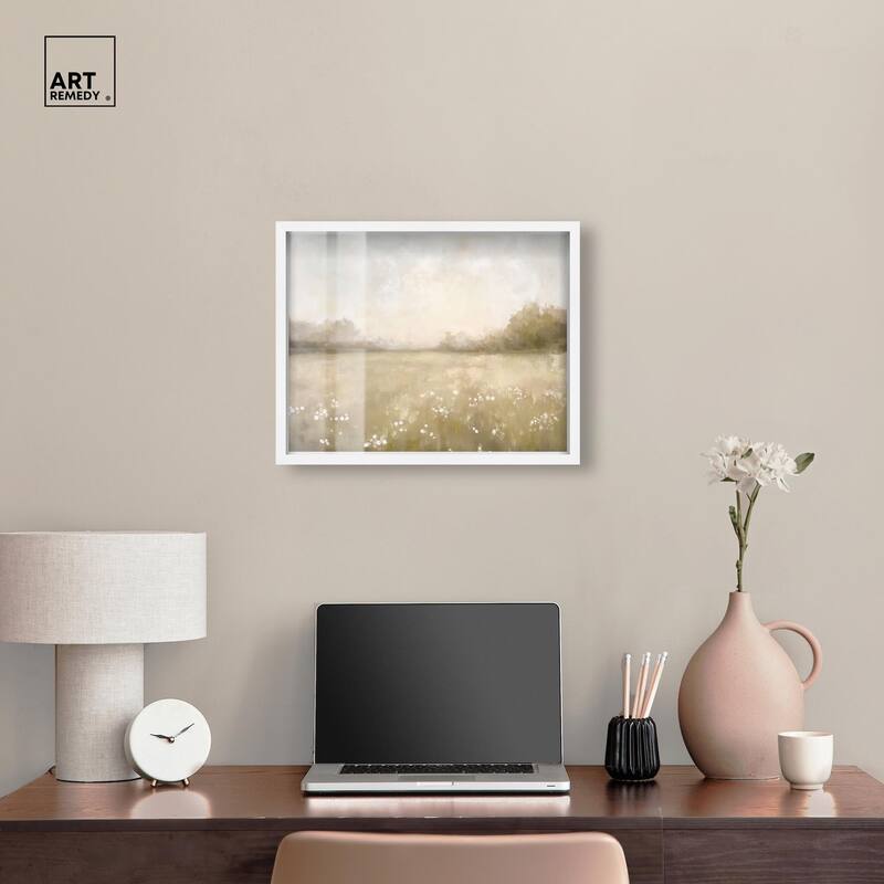 Peaceful Expanse Shadowbox by Art Remedy
