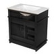 preview thumbnail 18 of 18, Christopher Knight Home - Beauchamp Freestanding 30-Inch Bathroom Vanity with Sink and Ample Storage