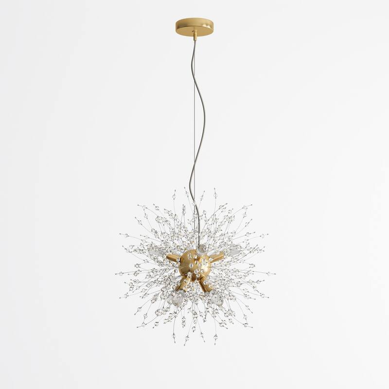 9-Light Firework Dandelion Sputnik Chandelier Light