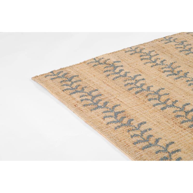 Erin Gates by Momeni Orchard Vine Stripe Hand Woven Wool and Jute Area Rug