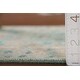 preview thumbnail 13 of 13, Floral Oushak Vegetable Dye Turkish Foyer Rug Handmade Wool Carpet - 2'0" x 3'11"