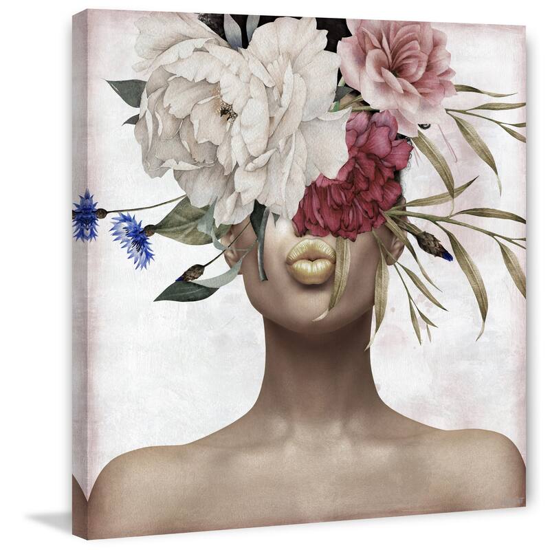 'Those Lips' Painting Print on Wrapped Canvas