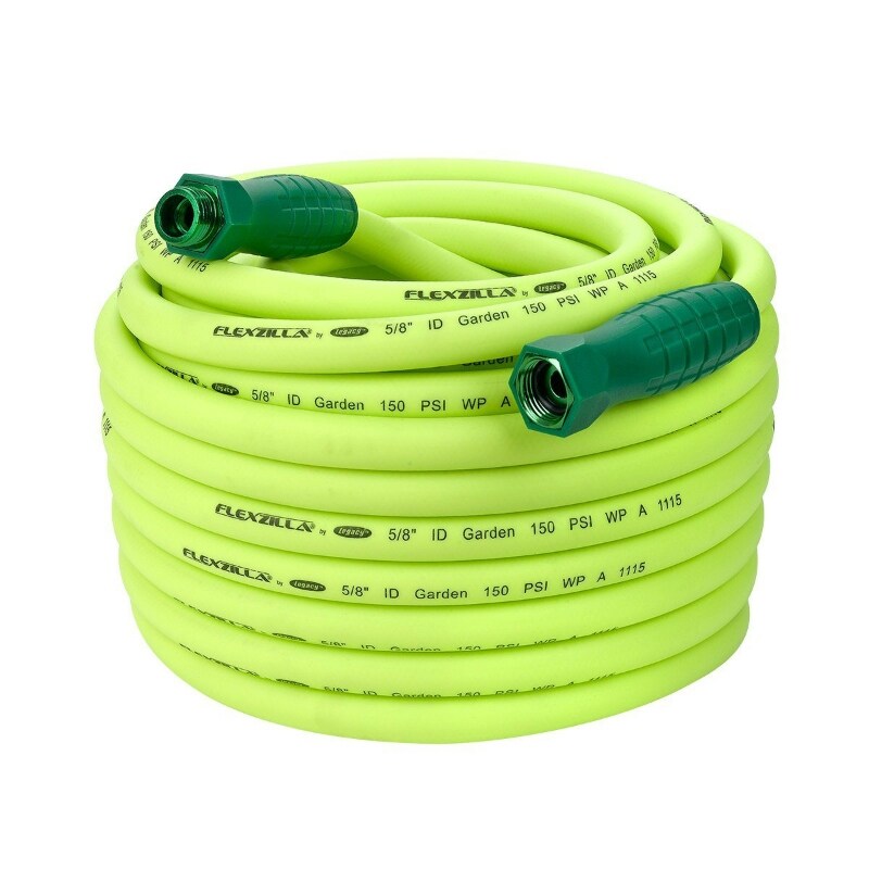 Shop Flexzillaa Hfzg5100yws Swivelgrip Lightweight Garden Hose 5 8 Id X 100 On Sale Overstock 24321599