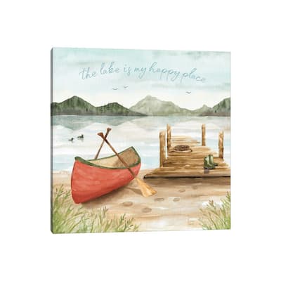 iCanvas "Lake Love III" by Dina June Canvas Print