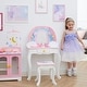 preview thumbnail 1 of 10, Fantasy Fields - Little Dreamer Rainbow Medium Kids Vanity Rainbow