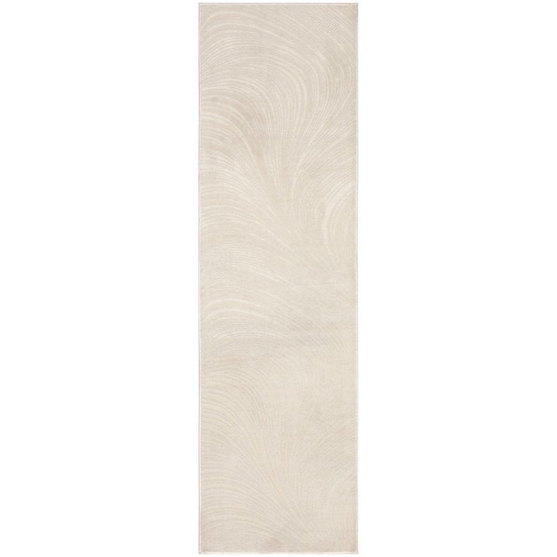 DKNY Central Park West Indoor only Abstract Glam Area Rug - Beige - 2' 2" x 7' 6" - Runner