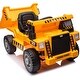 preview thumbnail 23 of 29, Ride on Dump Truck,12V Ride on Construction Vehicle with Parents Control,Electric Dump Bed and Extra Shovel,Phone Stand