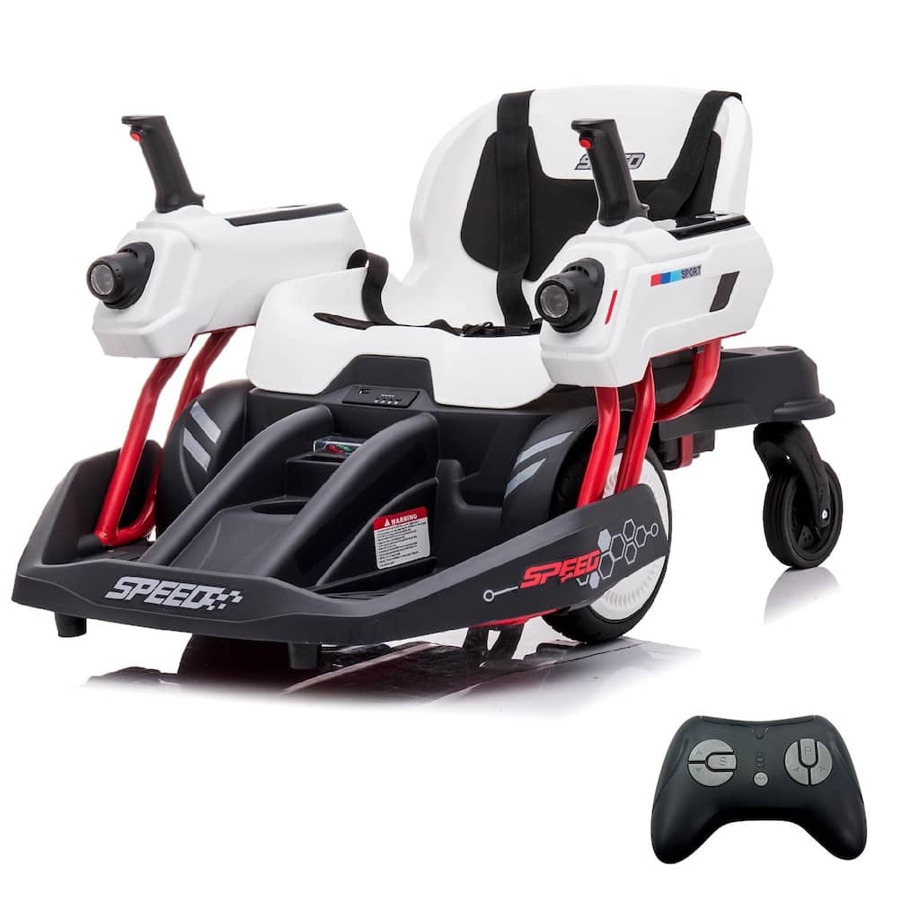 Electric Vehicle Ride-On Car with Parent Remote Control