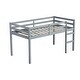 preview thumbnail 16 of 27, Rubber Wooden Twin Loft Bed with Ladder, Strengthened Slats