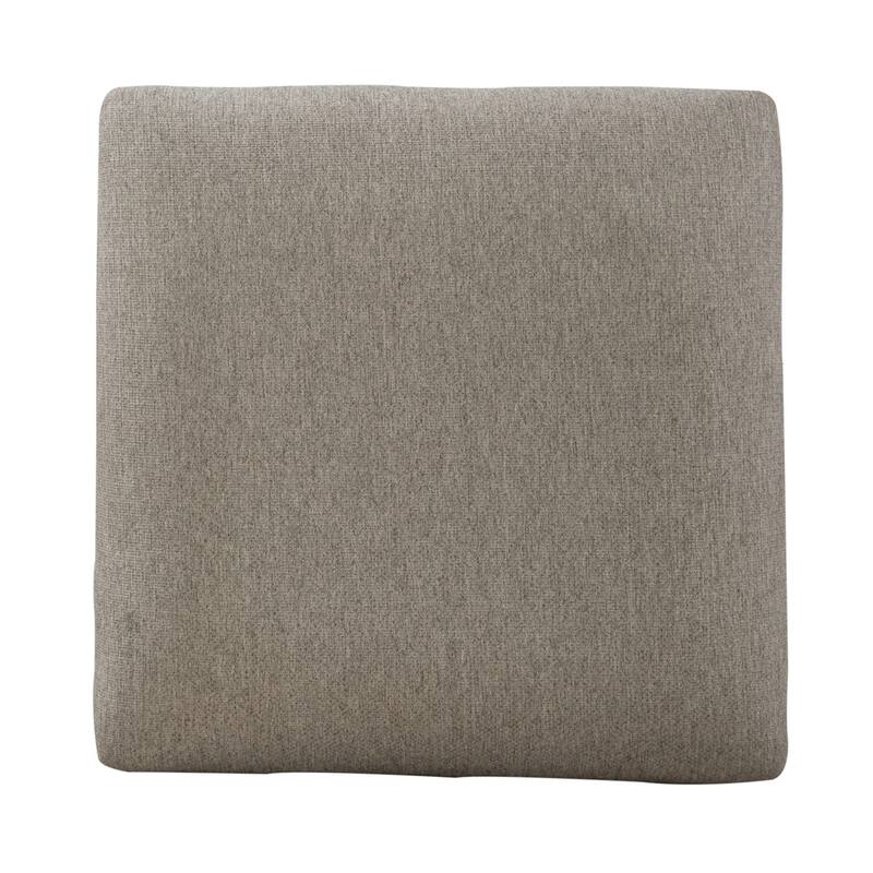 Bartlett Field Dusty Taupe Upholstered Console Stool