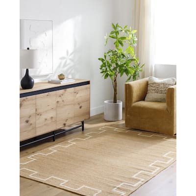 Livabliss Lanesra Global Border Area Rug