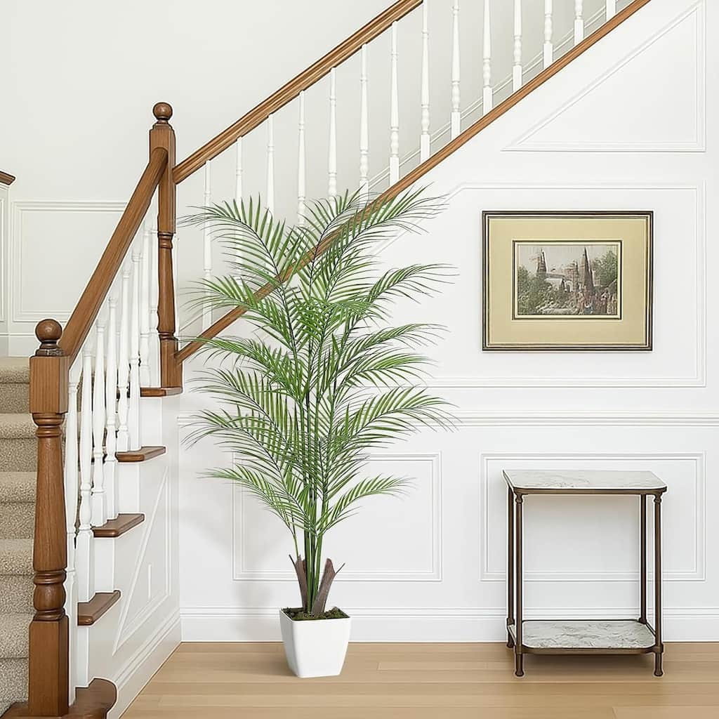 Faux Areca Palm Plants for Indoor Home Decor
