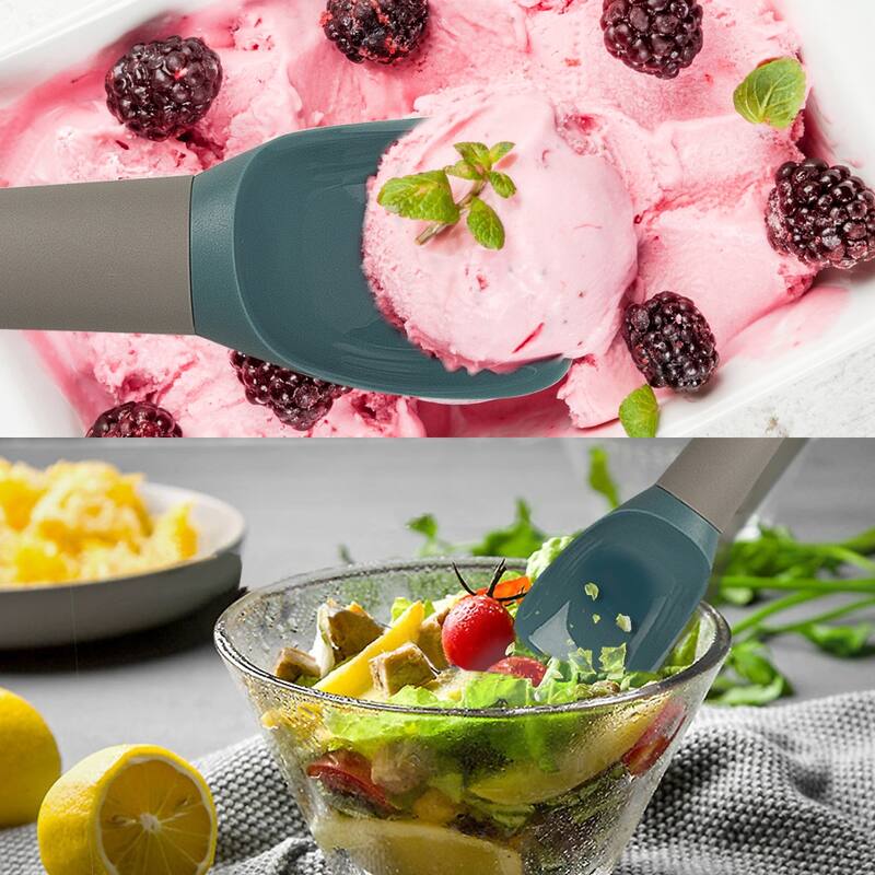 Crock Sets with 5 Pieces Kitchen Gadgets with Herb Cutter, Melon Baller, Ice Cream Scoop, Y-peeler, Lemon Zester, Bottle Opener