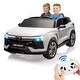 preview thumbnail 39 of 38, 24V Kids Ride on Car 2 Seater, Licensed Chevrolet Blazer Battery Powered Electric Vehicles Car Ride on Toys - 46.5x24.4x15in