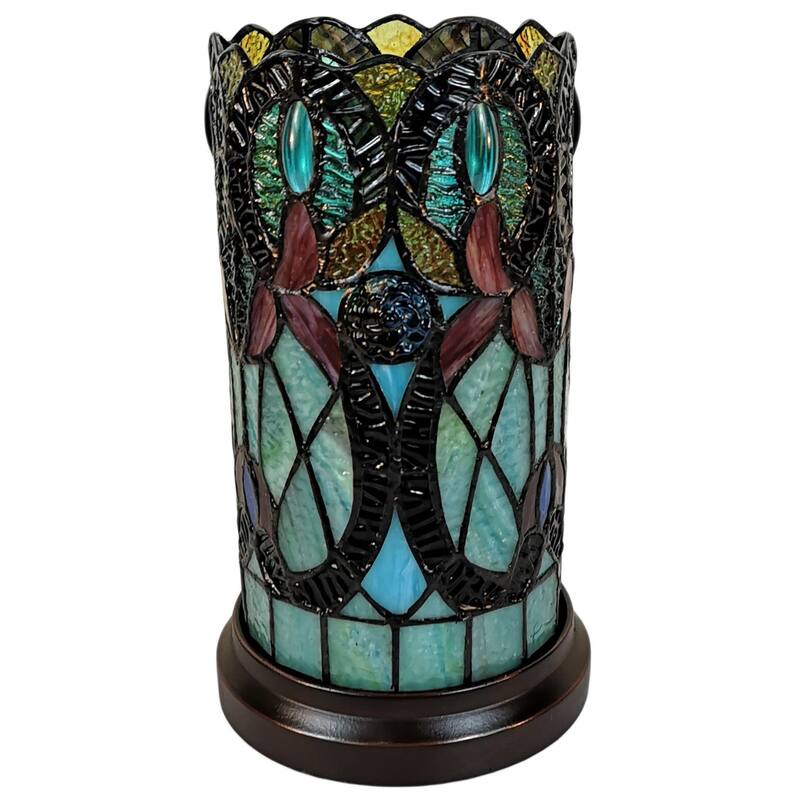 Tiffany Style Floral Design Table Lamp Amora Lighting