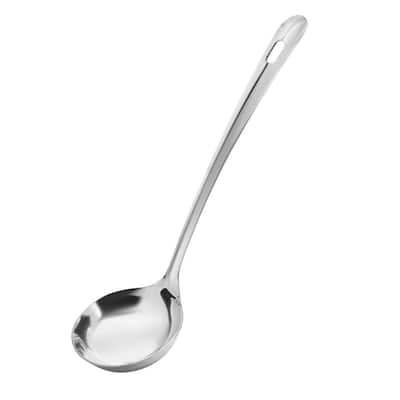 Stainless Steel Kitchen Serving Utensils, Cooking, Long Handle, Hanging Hole