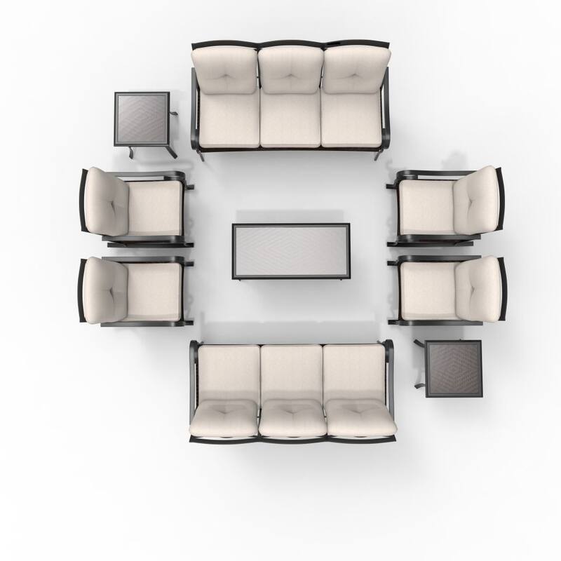 Moda Steel Patio Durable Sofa Collection for You Free Combination