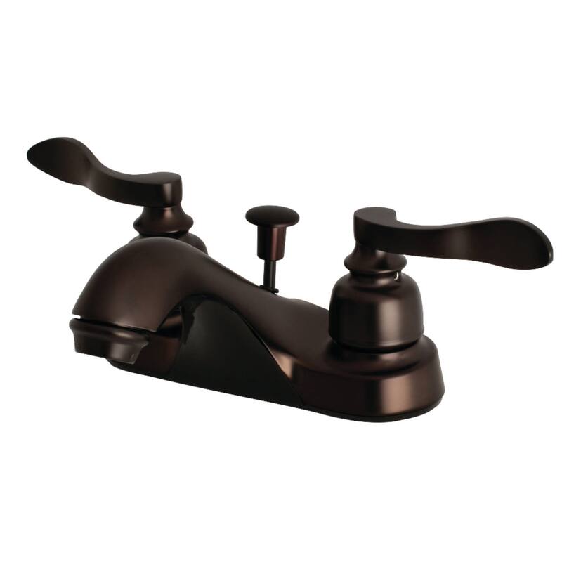 Kingston Brass NuWave French 1.2 GPM Centerset Bathroom Faucet with - Oil Rubbed Bronze