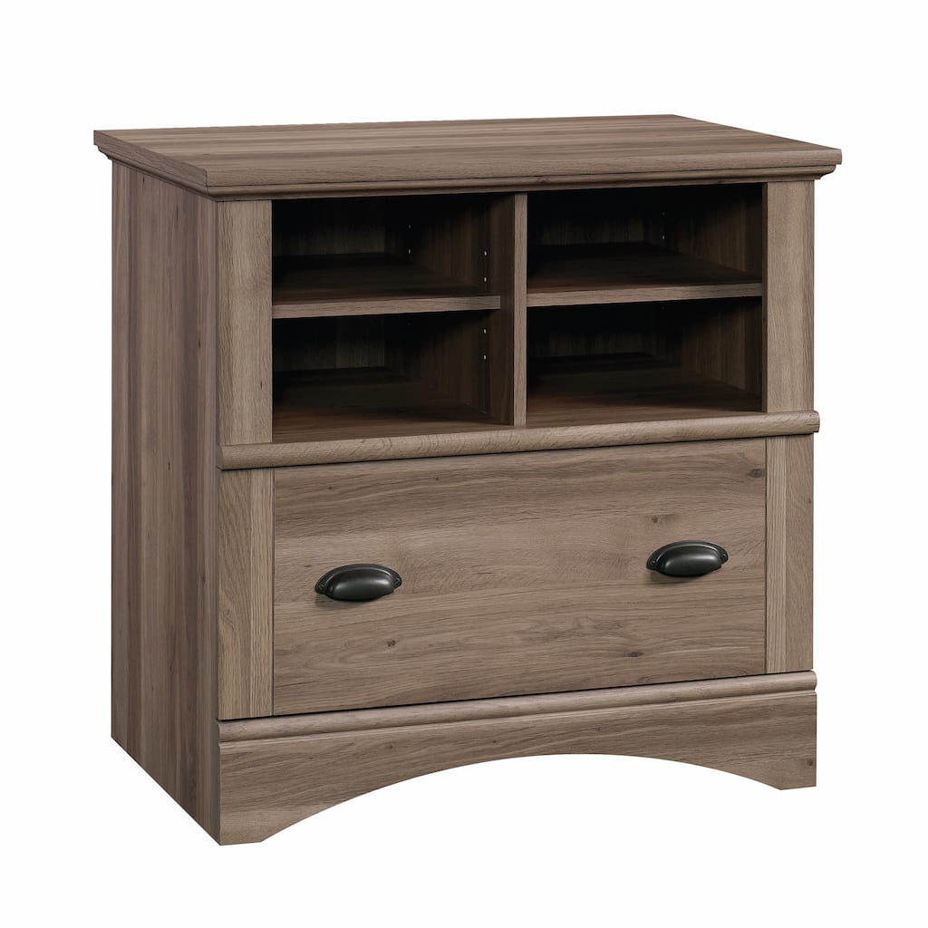 Lateral File, File Cabinet , Office Storage Cabinet Brown finish