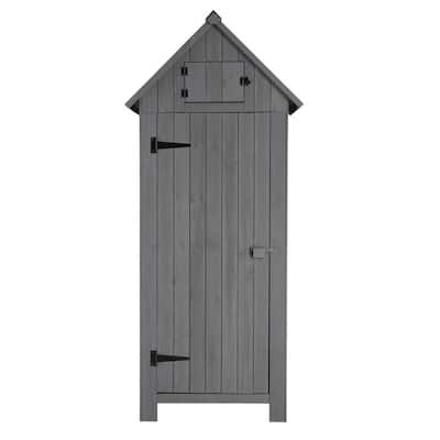Single Door Wooden Garden Storage Shed