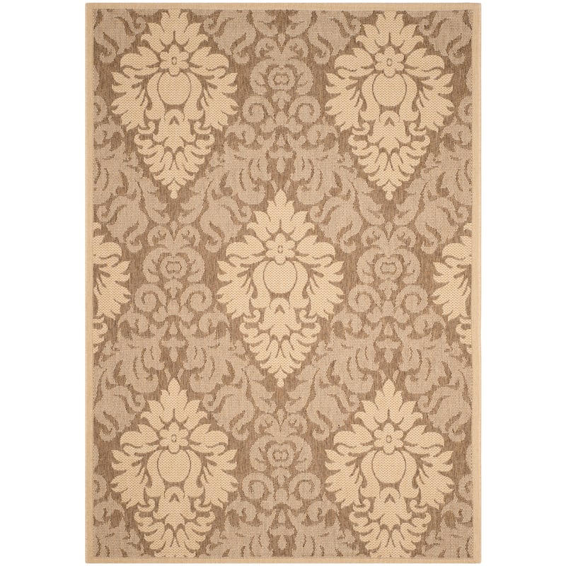 SAFAVIEH Courtyard Willene Boho Indoor/ Outdoor Waterproof Patio Backyard Rug