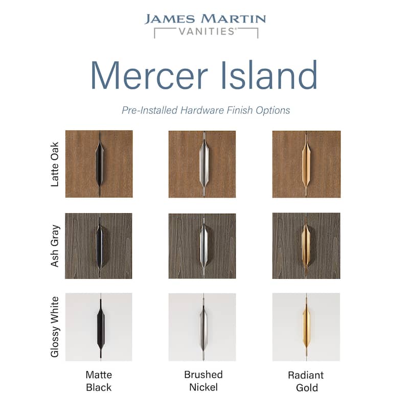 James Martin Vanities 983-V59D-W-N Columbia 59" Wall Mounted Double