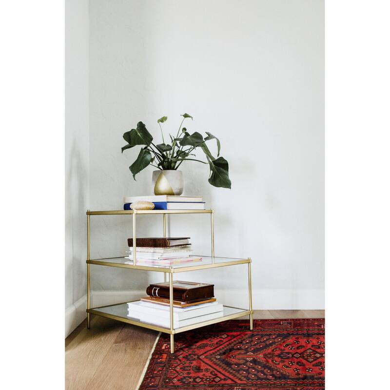 ECARPETGALLERY Hand-knotted Andelz Red Wool Rug - 4'0 x 6'7