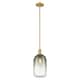 Option Brushed Brass / Slate Shade