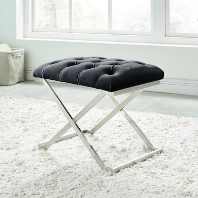 Aldo-Single Velvet Bench