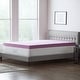 preview thumbnail 8 of 12, Lucid Comfort Collection Lavender and Aloe Memory Foam Mattress Topper