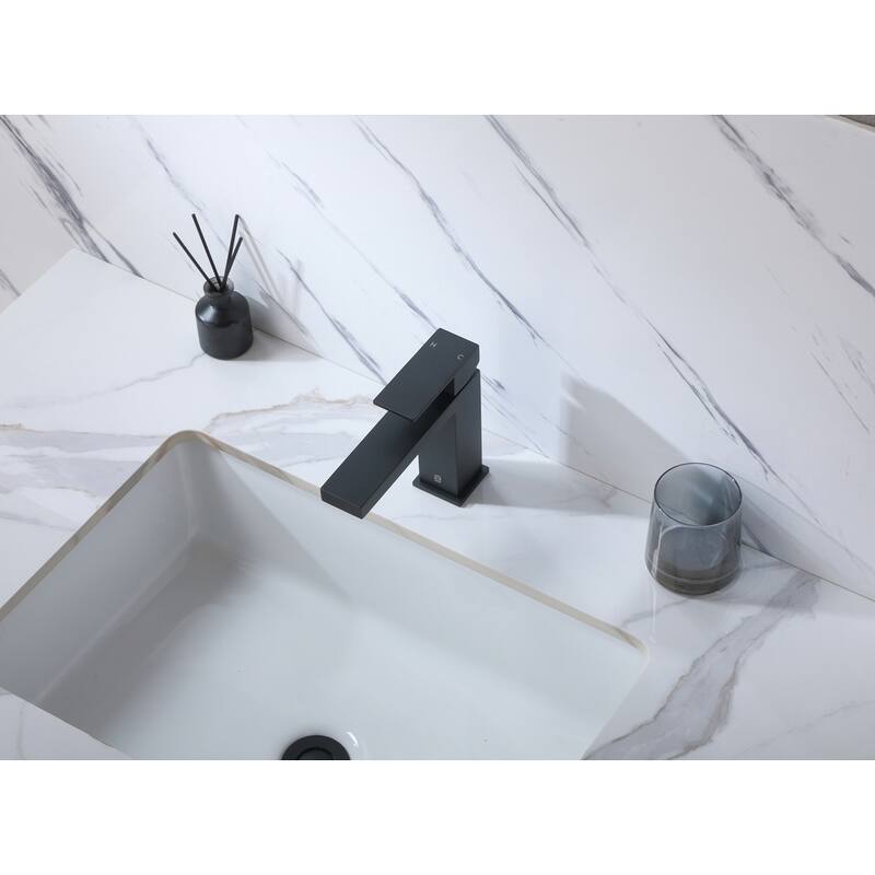 Indigo Home Single Hole Single Handle Bathroom Faucet