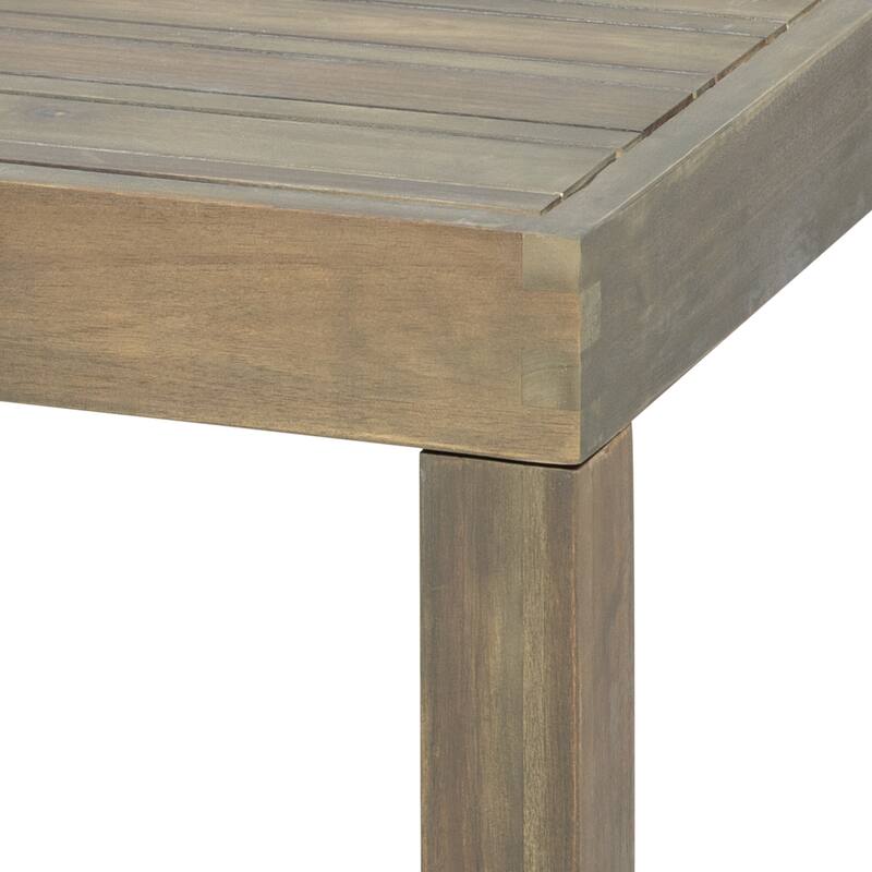 Linwood 4-piece Acacia Wood Patio Chat Set by Christopher Knight Home