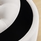 preview thumbnail 26 of 64, Tufted Large Round Storage Ottoman Footrest Beige/ Grey/ Blue