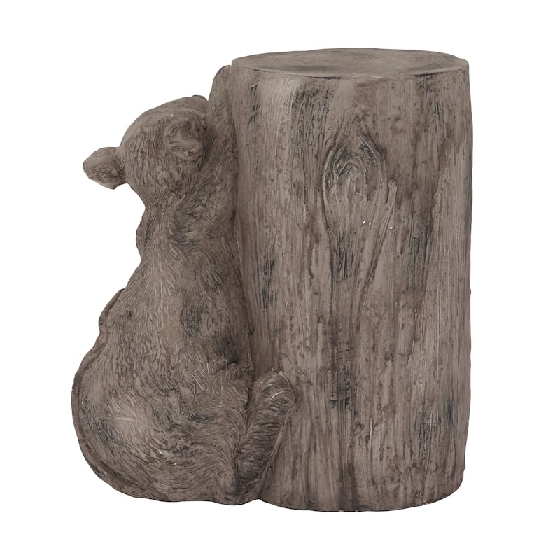 Grey MGO Modern Farmhouse Garden Sculpture 16 x 16 x 9 - 16 x 9 x 16