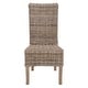 preview thumbnail 3 of 8, SAFAVIEH Dining Rural Woven Quaker Unfinished Natural Wicker Dining Chairs (Set of 2) - 18.5" x 22.8" x 42.1"