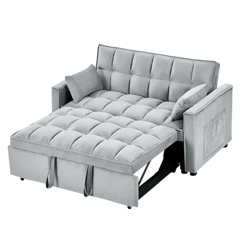 Velvet Sleeper Sofa Bed
