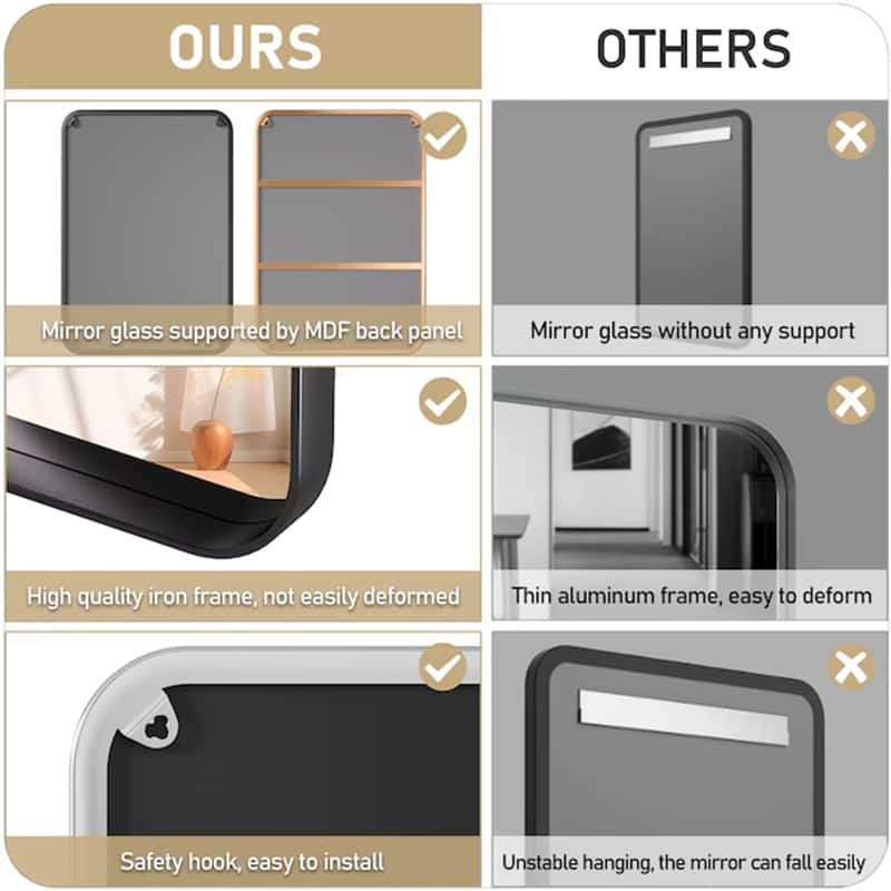 Bathroom Mirrors Wall Mirrors Accent Mirrors