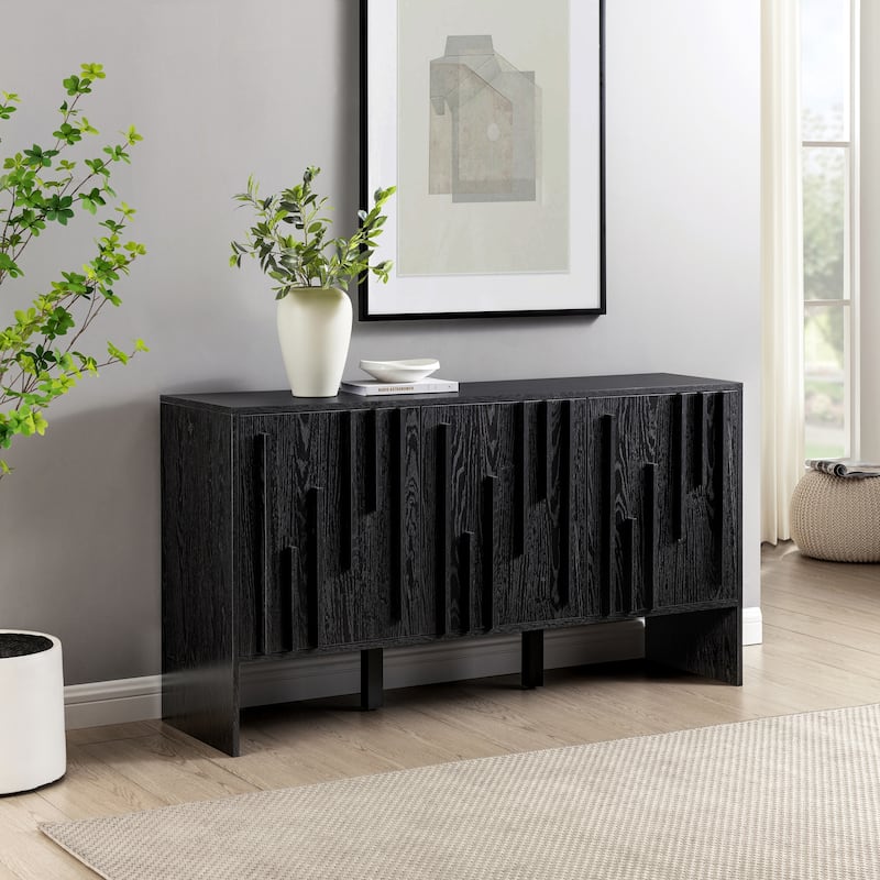 Middlebrook Designs Scandi Detailed-Door Buffet