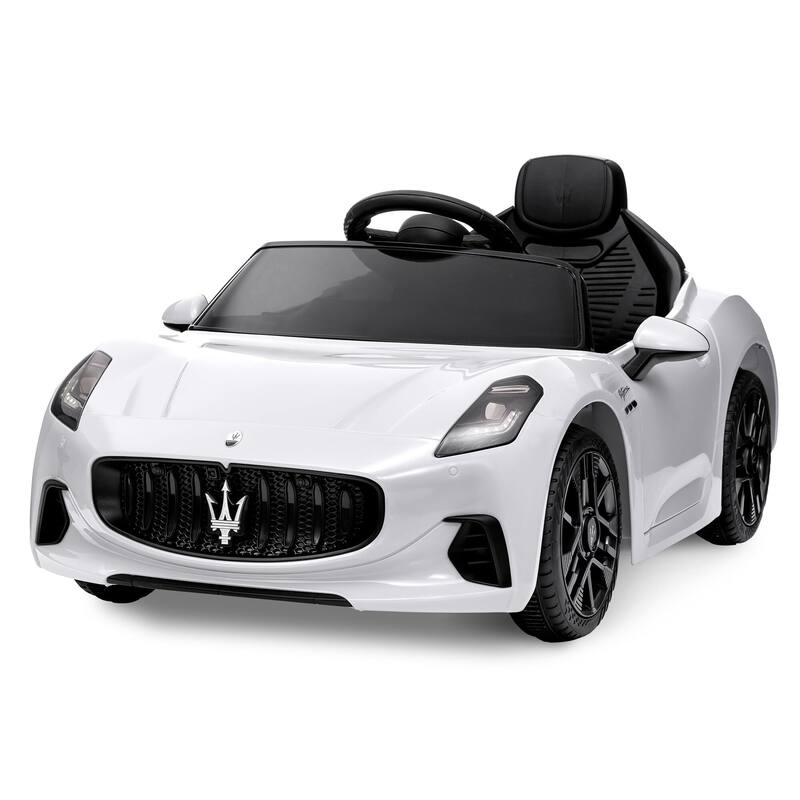 Ride on Car Licensed Maserati Gran Cabrio - White