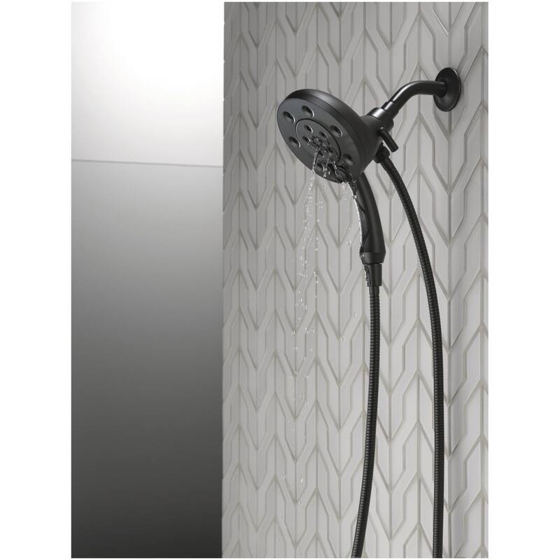 Delta In2ition 2.5 GPM 2-in-1 Multi Function Shower Head and Hand